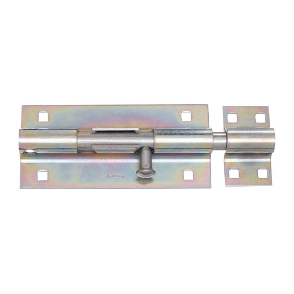 National Hardware National Hardware 8 in. L Zinc-Plated Steel Heavy Duty Barrel Bolt 1 pk N151-167 - main